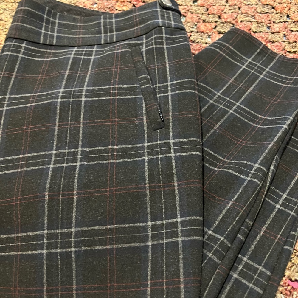 Loft crop wide leg crop